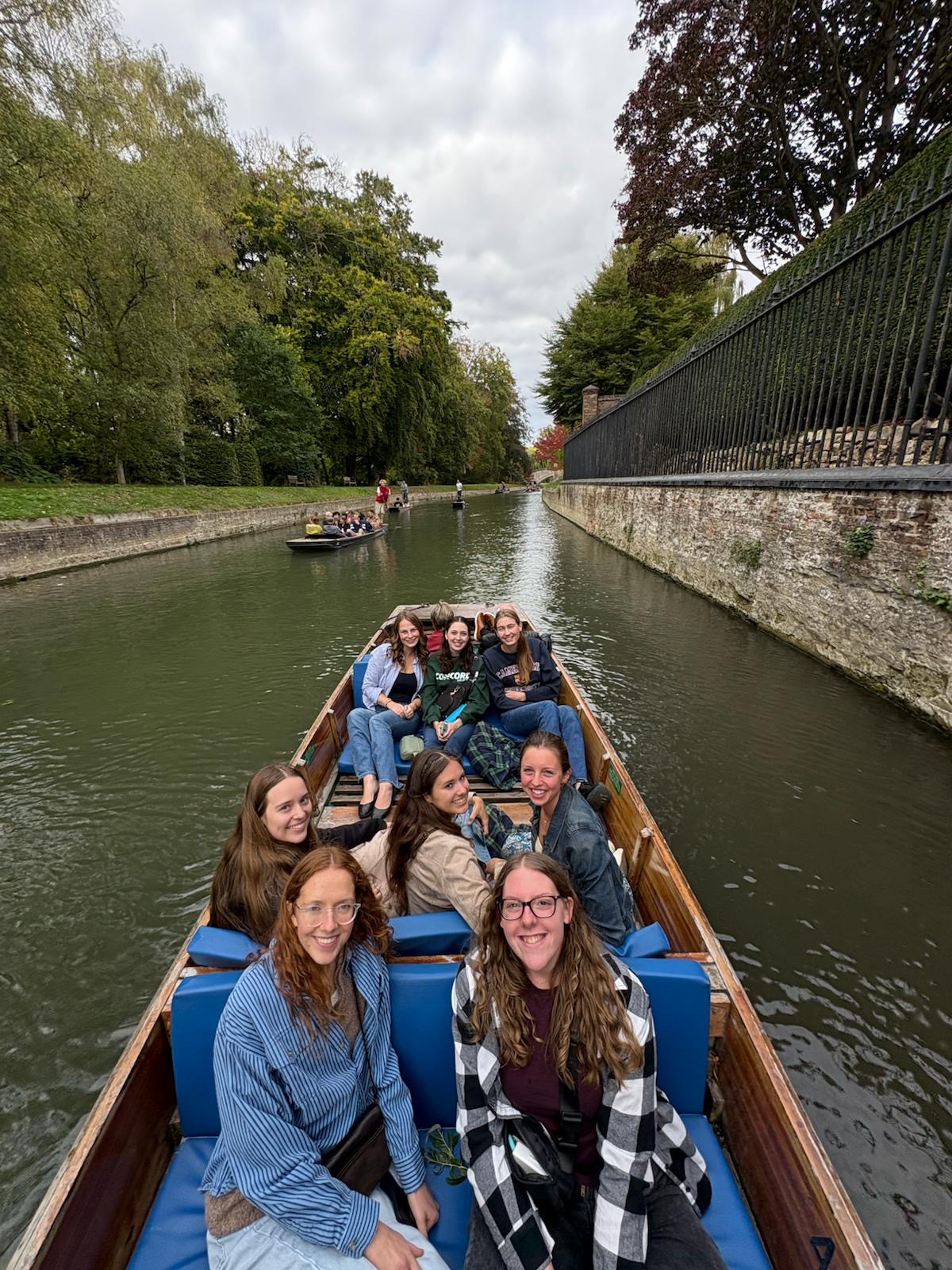 Punting trip down the Cam River
